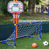 Kids Ball Games - Double Fun - Soccer & Basketball Toy Set