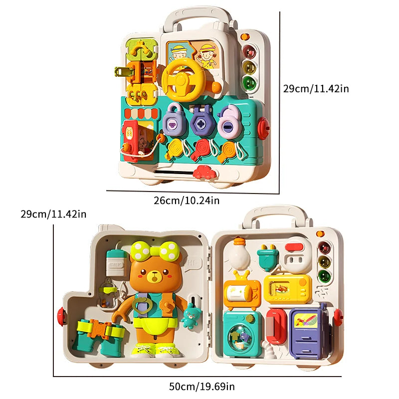 Sound Game™ - Educational & Multifunctional - Busy board with sound