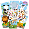 Funny Faces™ – Animal Fun & Sticky Fun - Reusable Sticker Book