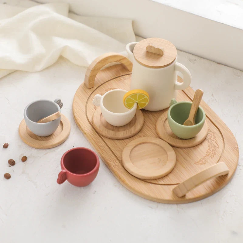 Woods – Fun & Interactive – Wooden Tea Set for Children