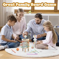 Thumbnail for Balance Tower™ – Stack & Count – Wooden Thinking Game
