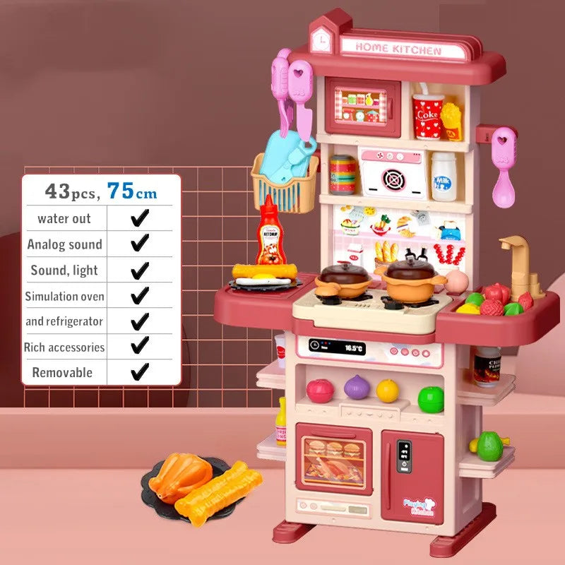 Little Chef - Cooking Fun in Miniature - Kitchen Play Set