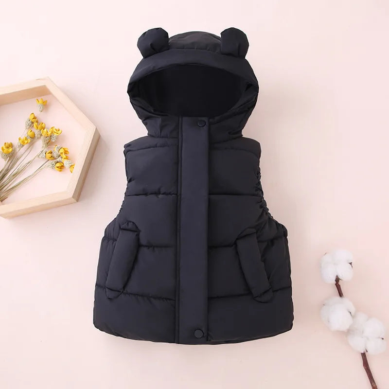 Mini Fashion™ - Warm & Trendy - Hooded Bodywarmer