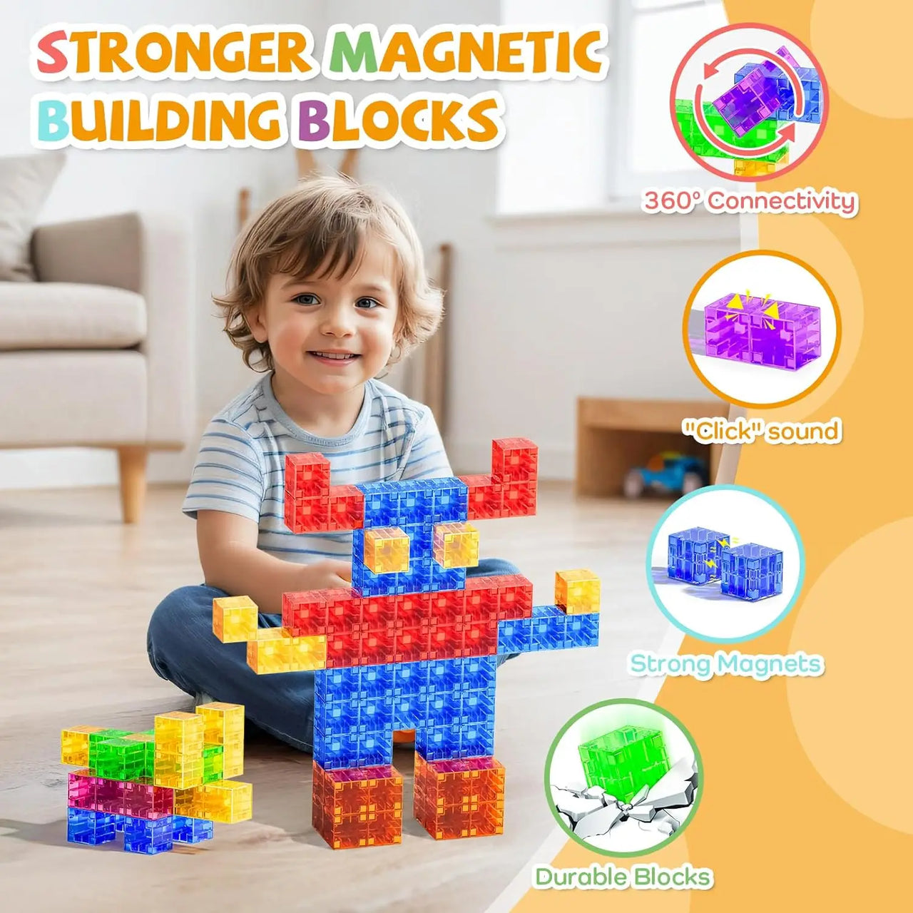 Magic Cubes - Fantasy & Fun - Magnetic Building Blocks