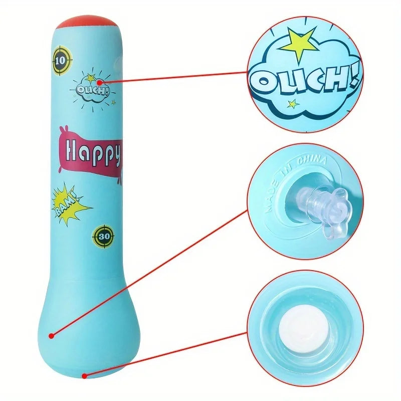 BopBag – Fun & Active – Inflatable Punching Bag with Gloves