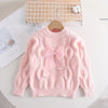 Mini Fashion™ - Warm & Stylish - Girls sweater with bow