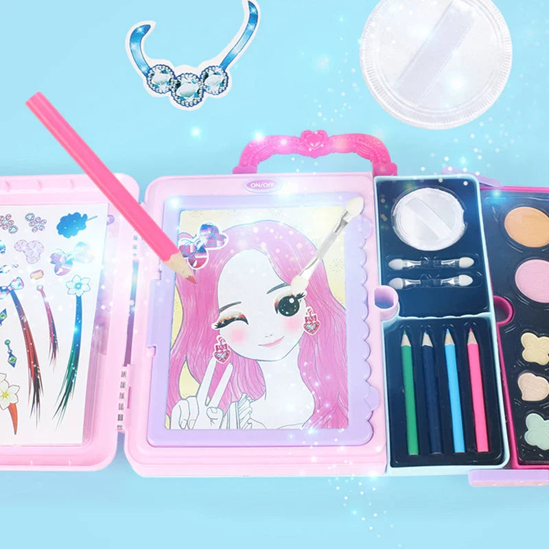 Glam Draw - Fantasy & Fun - Makeup Drawing Set