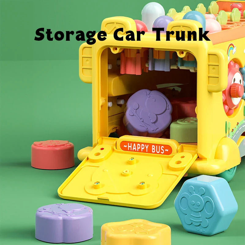 Cartoon Bus Toy™ - Bus Full of Fantasy - Multifunctional Toy Car