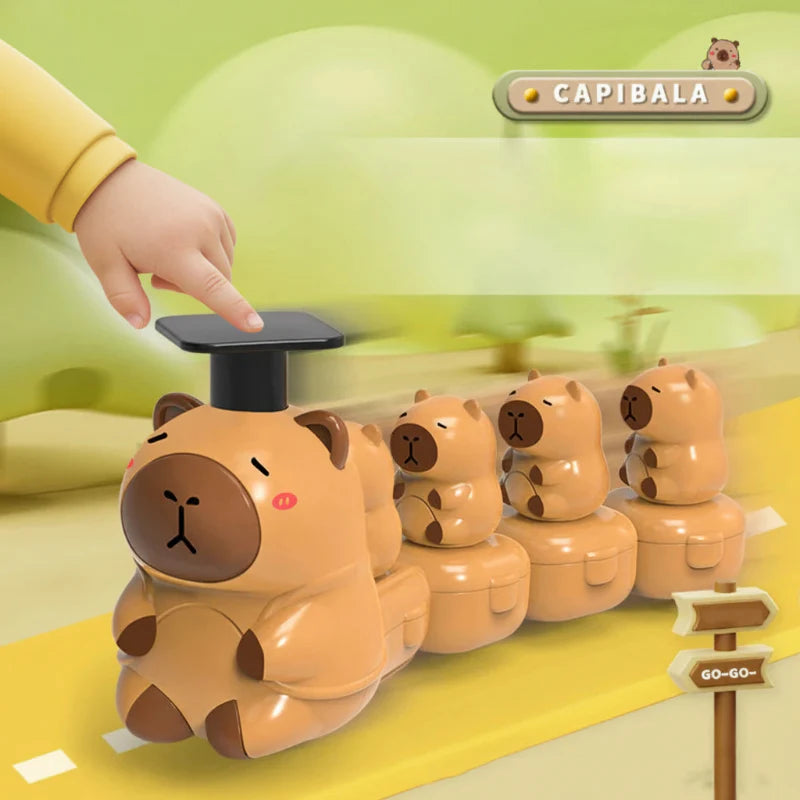 Capybara Train Toy – Playful & Cute – Busy Train