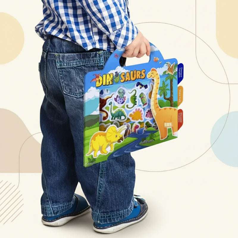 StickerFun – Colorful & Educational - Reusable Sticker Book