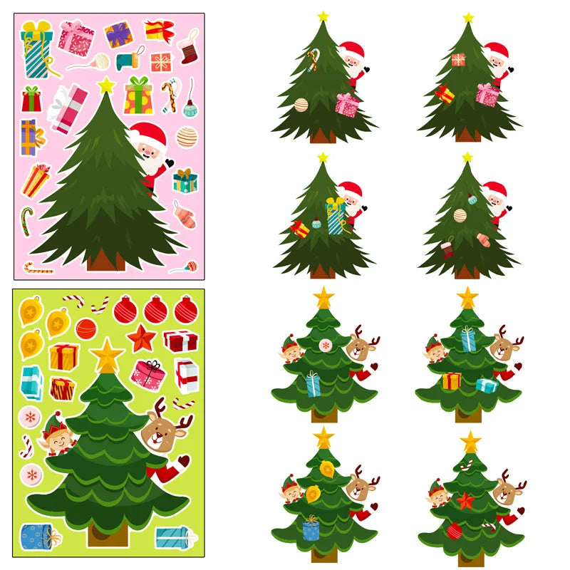 Xmas Tree Stickers™ - Build your own Christmas miracle - DIY Stickers