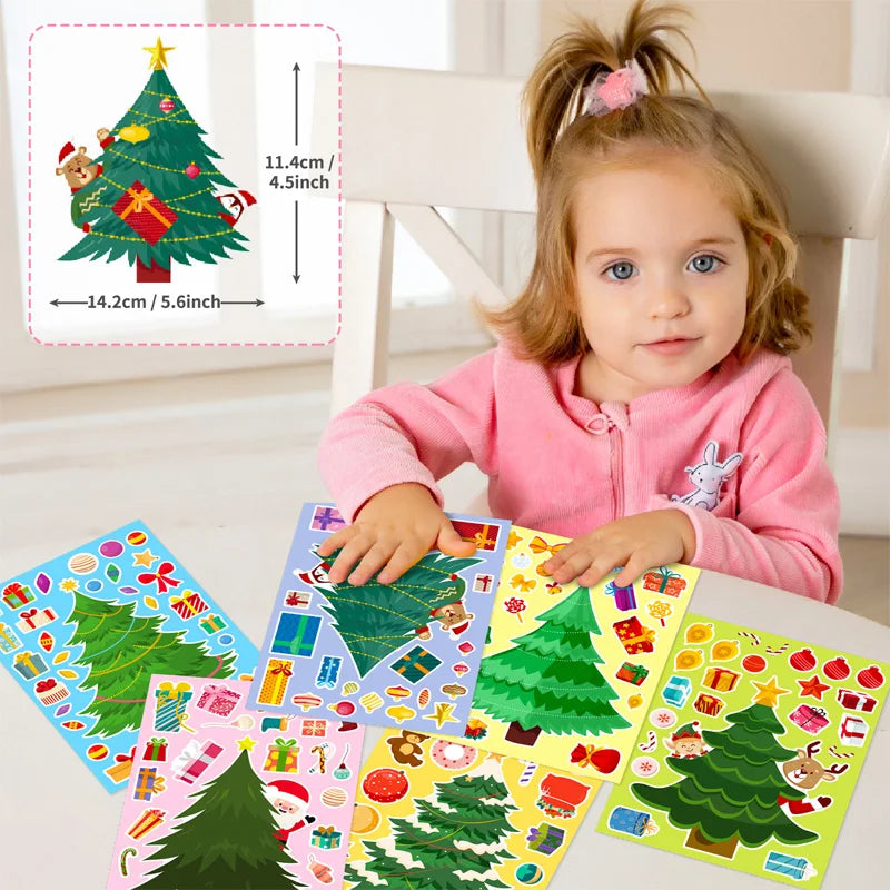 Xmas Tree Stickers™ - Build your own Christmas miracle - DIY Stickers