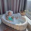 Blow Up Baby Bath™ - for Little Water Rats - Inflatable Baby Bath