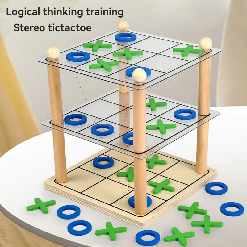 LogicTower – Educational & Smart – Tic-Tac-Toe 3D