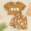 Mini Fashion™ - Comfortable and Stylish - Baby Girl Summer Set