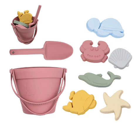 Silicone Beach Set™ - Beach Bucket Sand Adventure - Silicone Beach Set