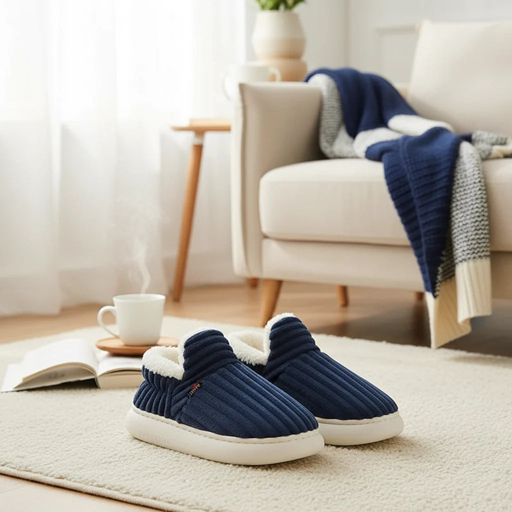 WarmNest – Cuddly Soft & Warm – Anti-Slip Slippers