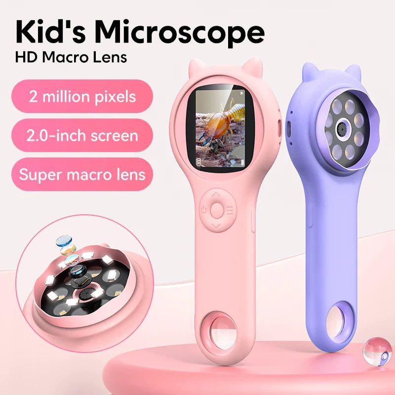 Mini Kids Microscope™ - Science Under The Lens - Microscope