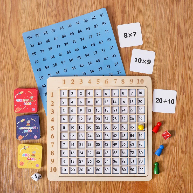 Woods™ - Playful Multiplication - Math Game Board