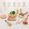 Woods™ - Mini-Chefs On The Move - Wooden Play Kitchen Set