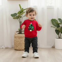 Thumbnail for FrostyFit – Warm and cozy – Red Christmas Sweater