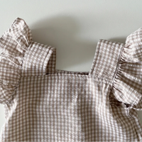 Thumbnail for Girls Ruffle Tee – Light & Cute – Children's Clothing Set