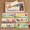 AlphaPuzzle – Learn English words – Wooden Spelling Puzzle