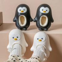 Thumbnail for Mini Fashion™ - Warm & Fun - Children's Penguin Slippers