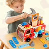 BuildRescue – Educational & Creative – Wooden Fire Truck
