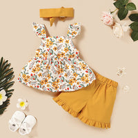 Thumbnail for Mini Fashion™ - Cute Design - 3 Piece Summer Set Girls