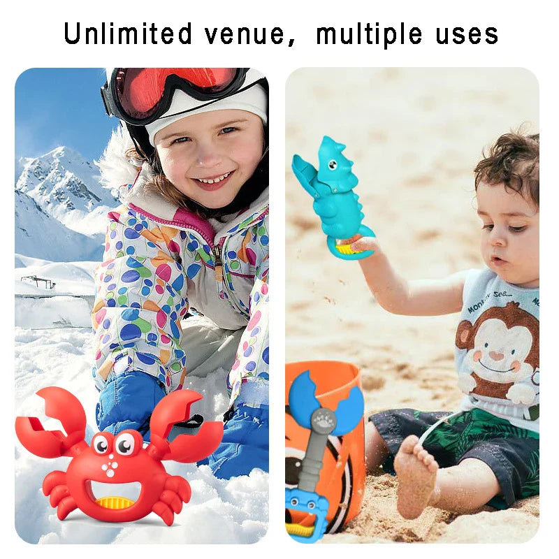 Beach Claw Toy™ – Scribble Lobster - Sand Grab Shark