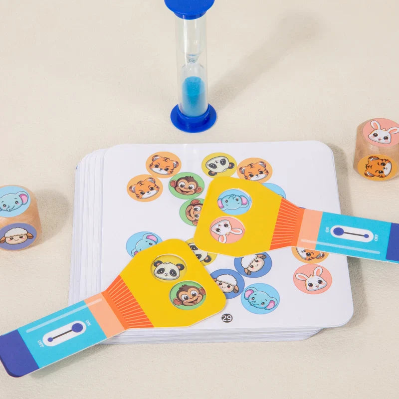 Puzzle Duel™ - Fast & Smart - Interactive Reaction Board Game