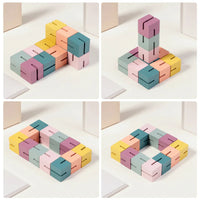 Thumbnail for WoodCraft – Challenging & Educational – 3D Wooden Building Blocks Puzzle