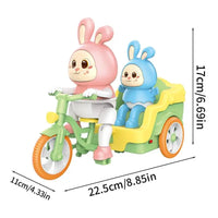 Thumbnail for Bike Bunnies™ - Rabbit Party on Wheels - Bicycling Toy Bunnies