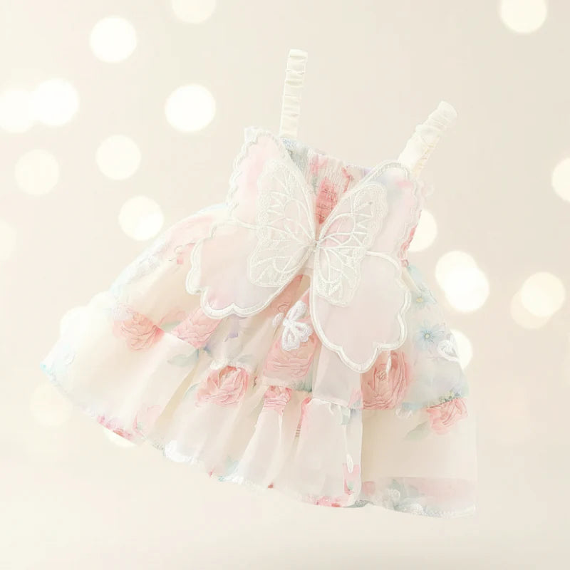 Girls Butterfly Dress – Cute & Lightweight – Children's Dress