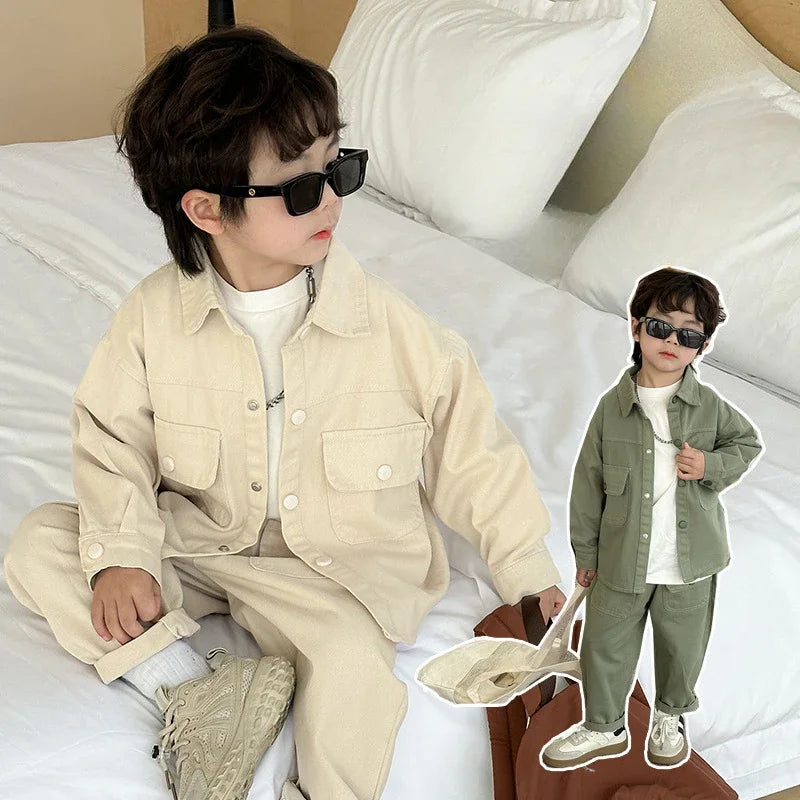 Boys Fashion – Trendy & Comfort – Boys' Cargo Set