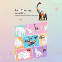 Thumbnail for 3D Sticker Puzzle – Creative & Educational – Geometric 3D Puzzle