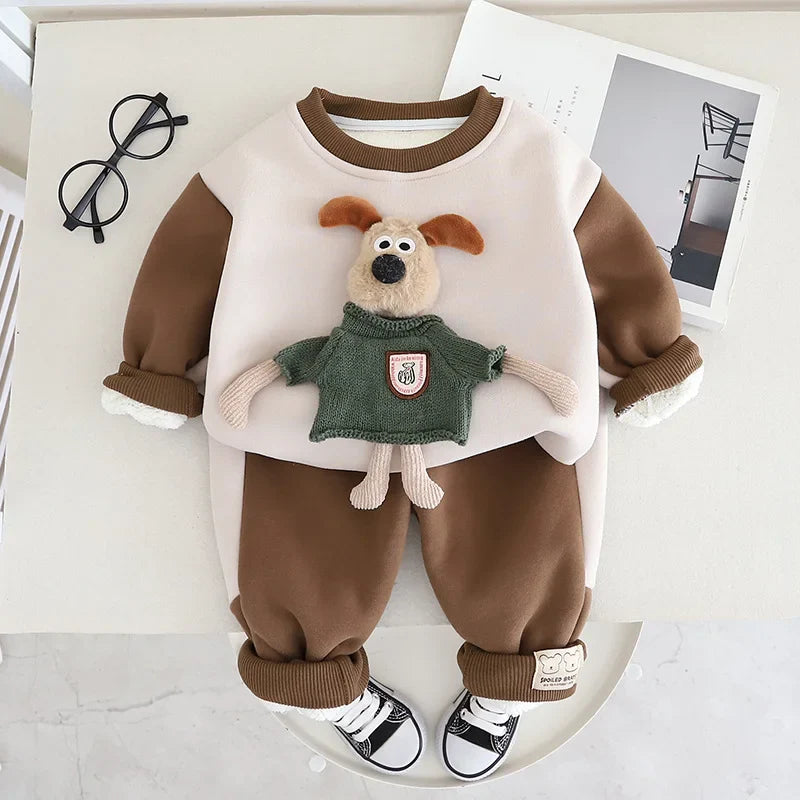 Mini Fashion™ - Warm & Soft - Autumn Jogging Suit for Kids