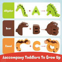 Thumbnail for ZooLetters – Playful & Educational – Animal Alphabet Puzzle for Children