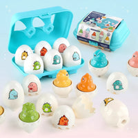 Thumbnail for Montessori 3D Eggs Puzzle – Fun for Easter - Egg Sorting Game
