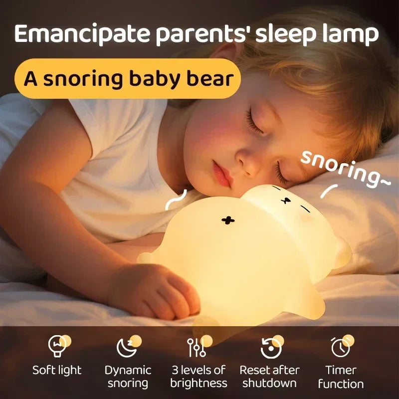 LumiBear – Cute & Calming – Soft Light Sleep Lamp