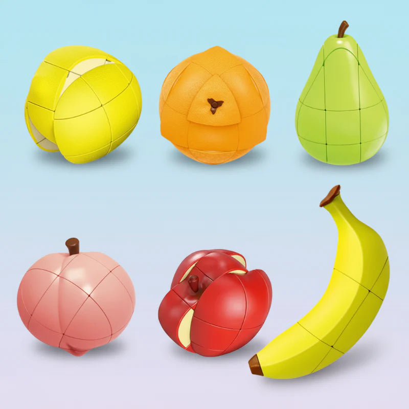 FruitCube – Colorful & Challenging – Montessori Fruit Puzzle