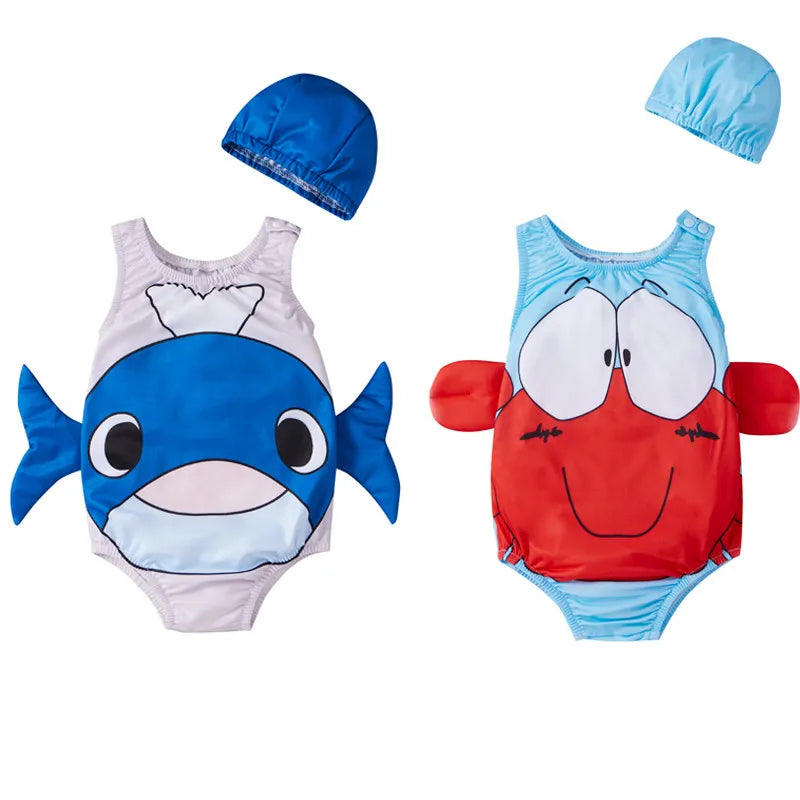 Mini Fashion™ - Protection In The Sun - Children's Swimsuit