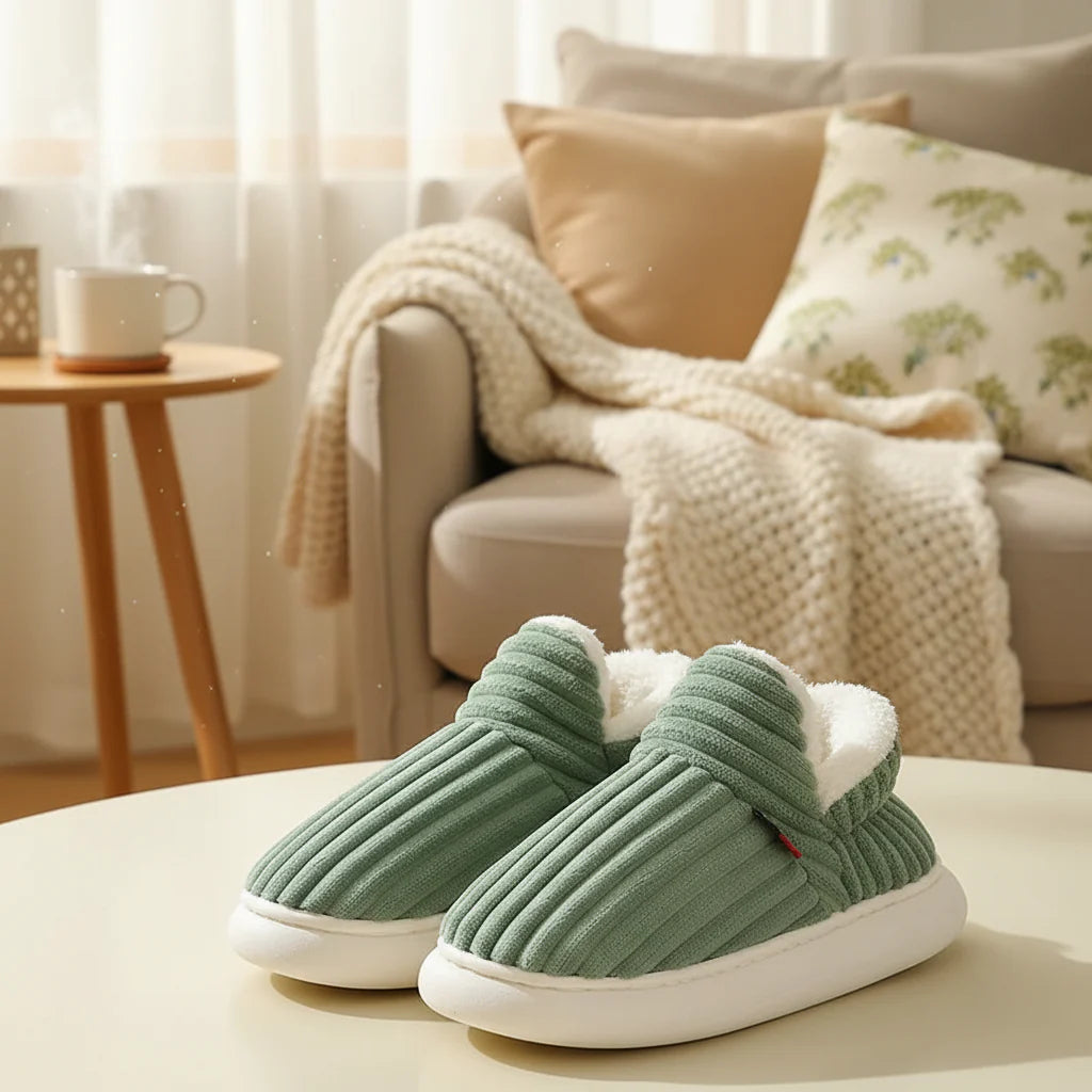 WarmNest – Cuddly Soft & Warm – Anti-Slip Slippers