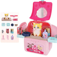 Thumbnail for Pet Grooming Playset™ - Backpack full of Fun - Animal Care Set for Kids