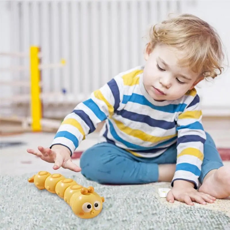 Crawling Caterpillar™ - Wobble with the Caterpillar Mobile - Wind-up Caterpillar