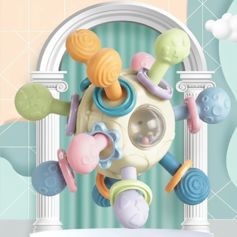 CalmChew – Soft & Safe – 3-in-1 Silicone Teether