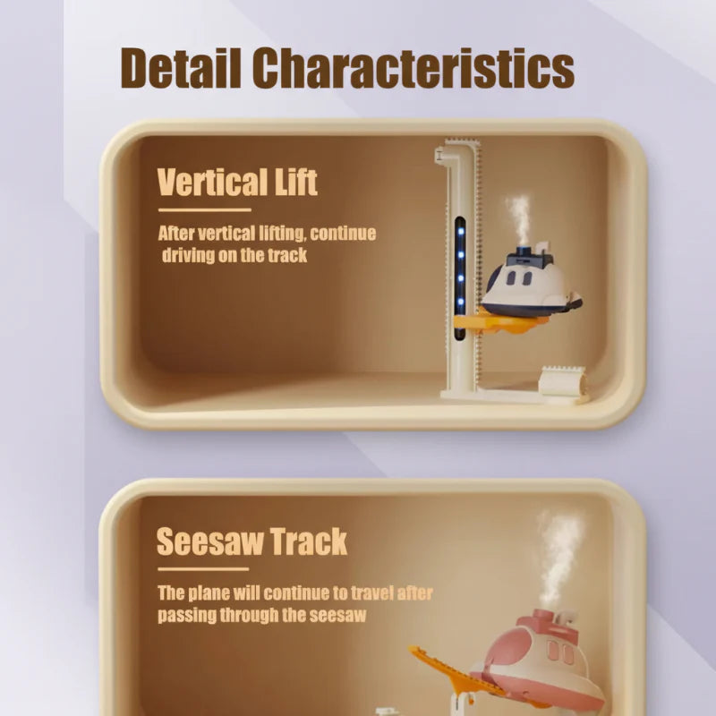 SteamTrack – Interactive & Cool – 360° Steam Train Track