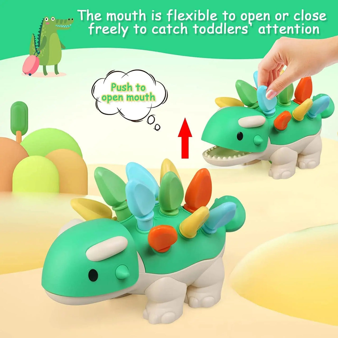 Dino Discovery™ - Recognizing Color & Numbers - Fine Motor Skills