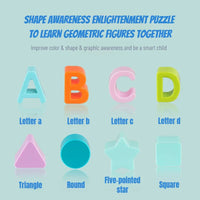 Thumbnail for LittleGenius – Play & Learn – Colorful Shapes Sorting Bucket